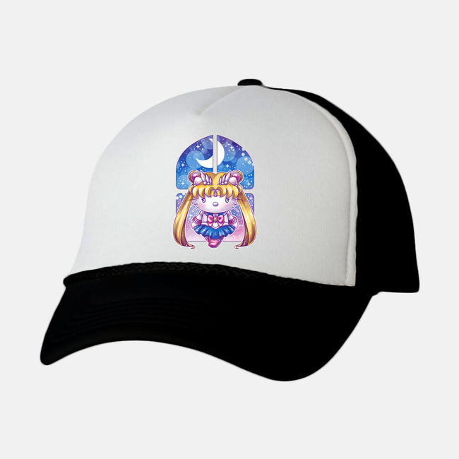 Hello Senshi-unisex trucker hat-GillesBone