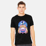 Hello Senshi-mens heavyweight tee-GillesBone