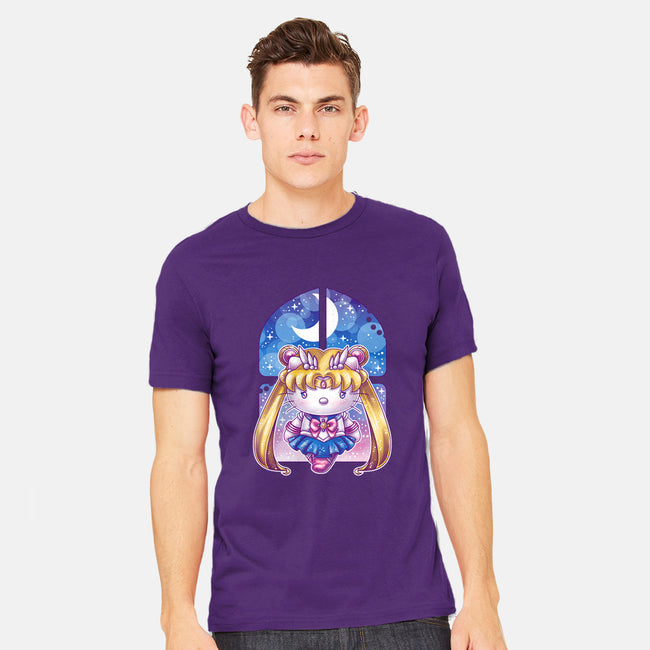 Hello Senshi-mens heavyweight tee-GillesBone