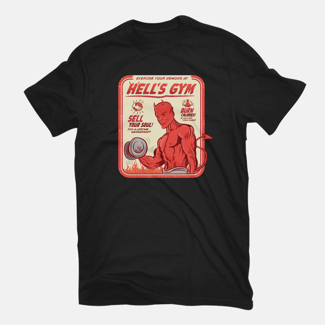 Hell's Gym-mens heavyweight tee-hbdesign