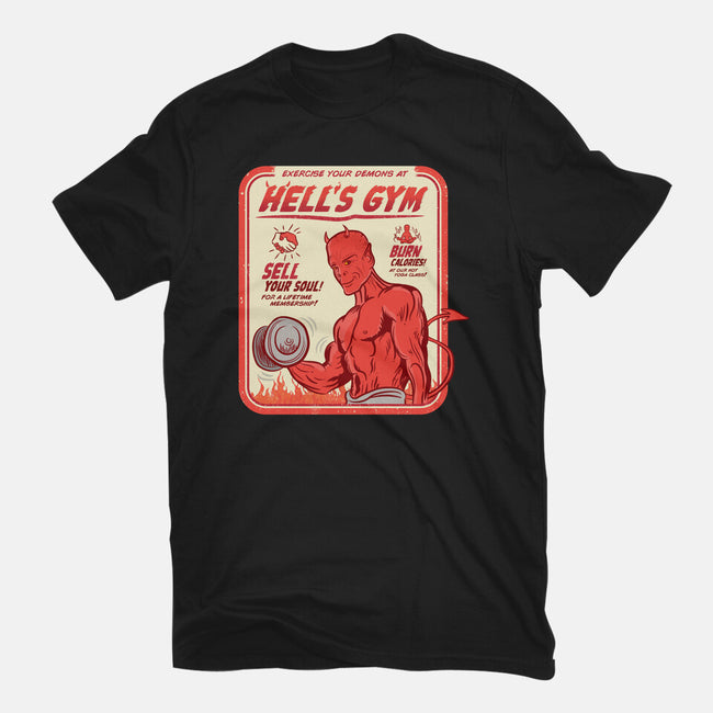 Hell's Gym-unisex basic tee-hbdesign