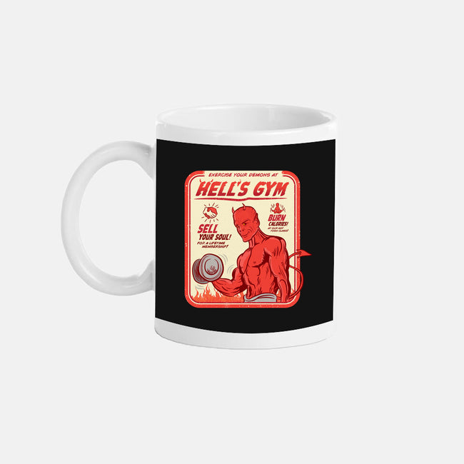 Hell's Gym-none glossy mug-hbdesign