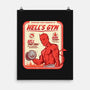 Hell's Gym-none matte poster-hbdesign