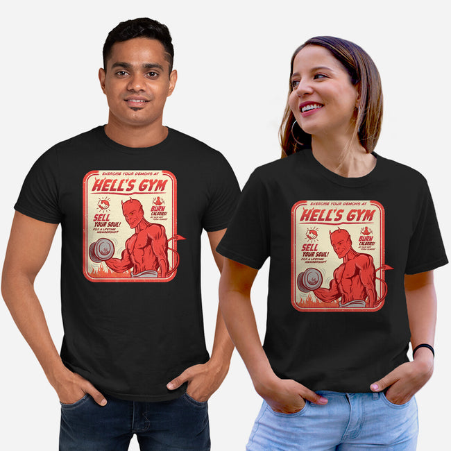 Hell's Gym-unisex basic tee-hbdesign