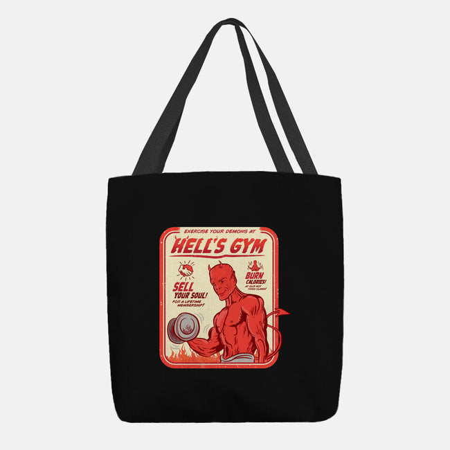 Hell's Gym-none basic tote-hbdesign