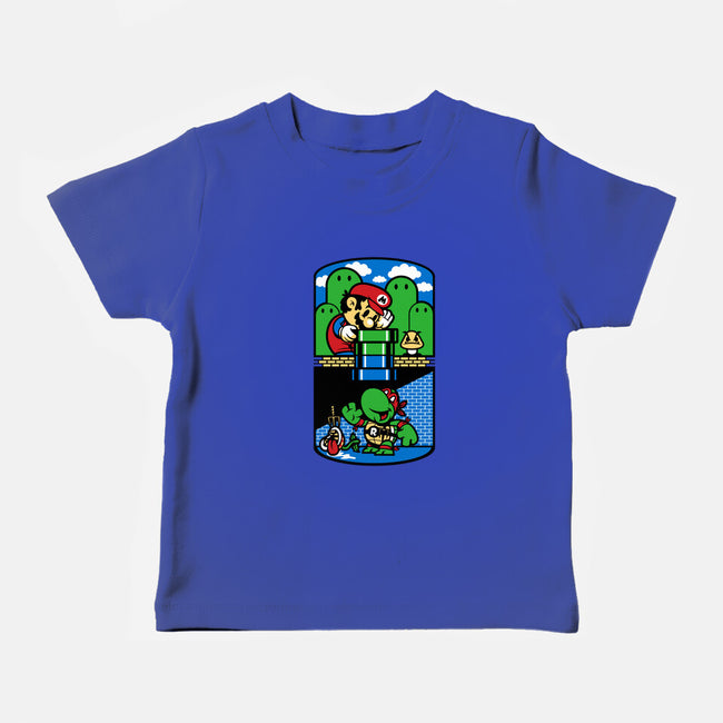 Help a Brother Out-baby basic tee-harebrained