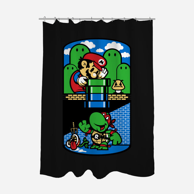 Help a Brother Out-none polyester shower curtain-harebrained