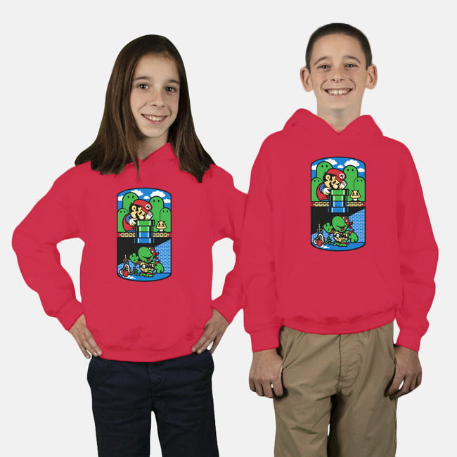 Help a Brother Out-youth pullover sweatshirt-harebrained