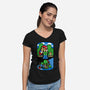 Help a Brother Out-womens v-neck tee-harebrained