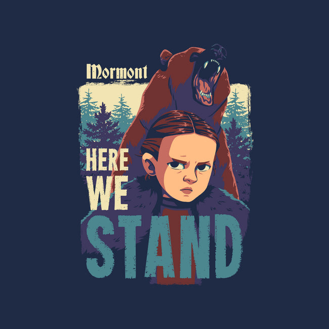 Here We Stand-none stretched canvas-geekydog