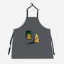 Here's Pineapple!-unisex kitchen apron-Raffiti