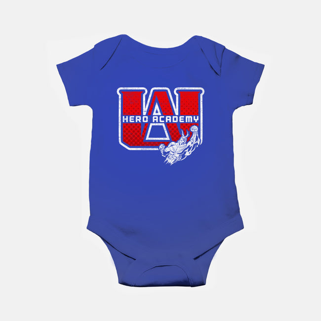 Hero Academy-baby basic onesie-Kat_Haynes