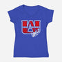 Hero Academy-womens v-neck tee-Kat_Haynes