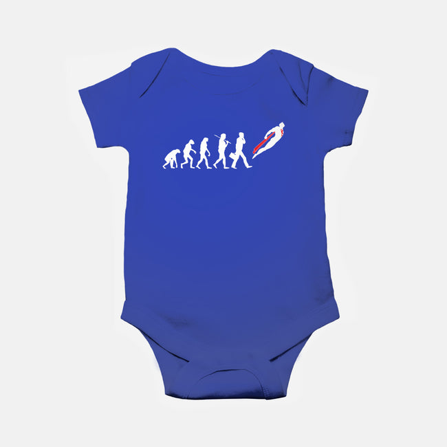 Hero Evolution-baby basic onesie-danielmorris1993