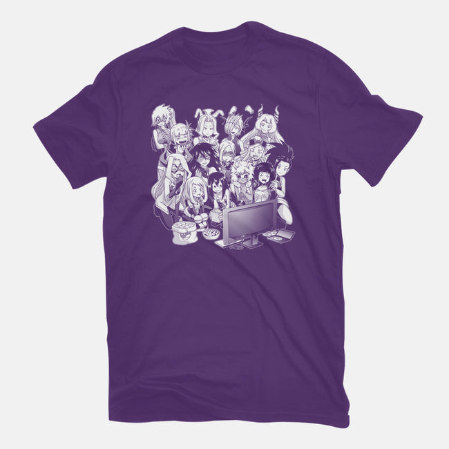 Hero Night F-mens heavyweight tee-Coinbox Tees