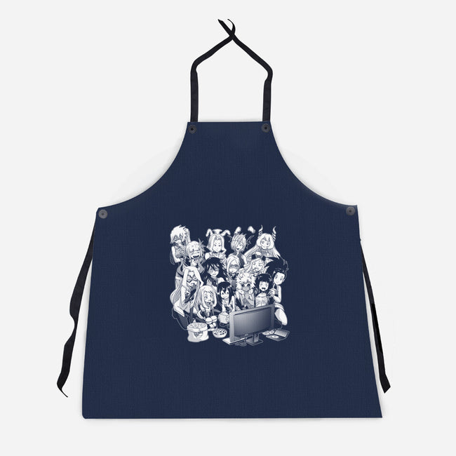 Hero Night F-unisex kitchen apron-Coinbox Tees