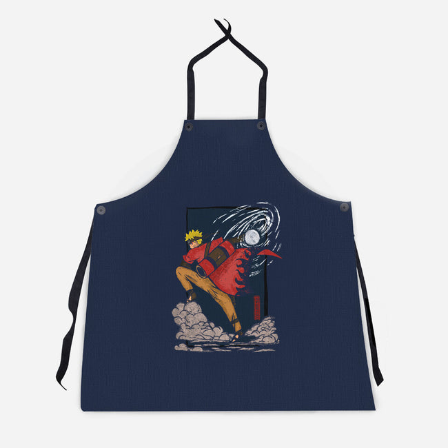 Hero of the Leaf-unisex kitchen apron-fanfreak1