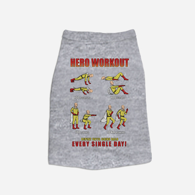 Hero Workout-dog basic pet tank-Firebrander