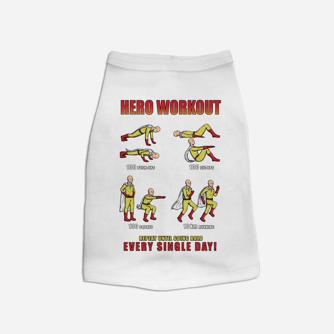 Hero Workout-dog basic pet tank-Firebrander