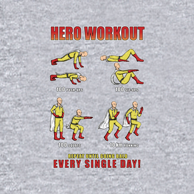 Hero Workout-baby basic onesie-Firebrander
