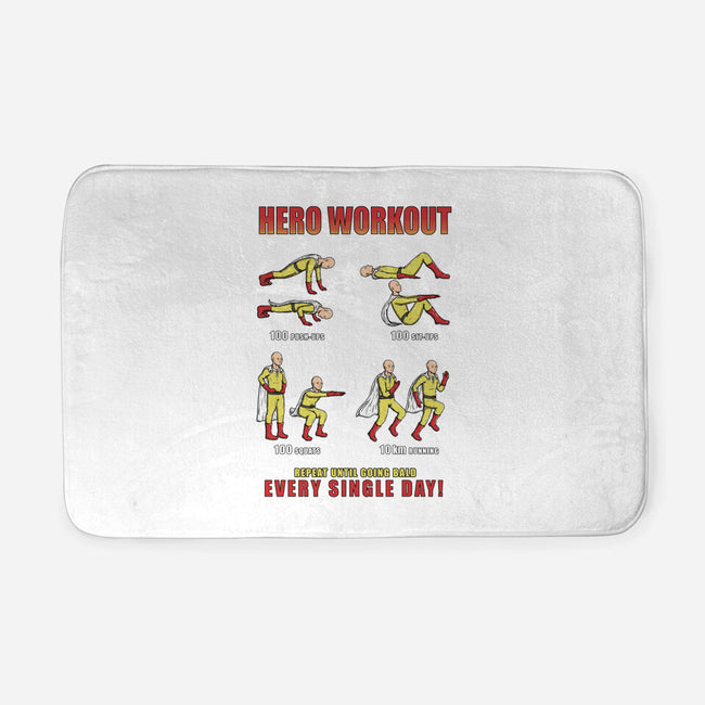 Hero Workout-none memory foam bath mat-Firebrander