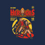 Heroes Comic-unisex basic tee-harebrained