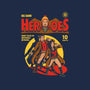 Heroes Comic-mens heavyweight tee-harebrained