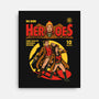 Heroes Comic-none stretched canvas-harebrained