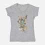 Heroes of Lylat-womens v-neck tee-biggers