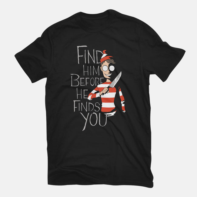 Hiding in the Dark-mens heavyweight tee-DoOomcat