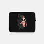 Hiding in the Dark-none zippered laptop sleeve-DoOomcat