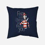 Hiding in the Dark-none removable cover throw pillow-DoOomcat