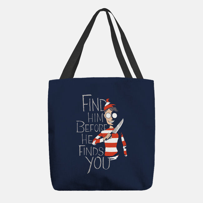 Hiding in the Dark-none basic tote-DoOomcat