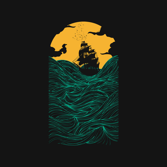 High Seas-none non-removable cover w insert throw pillow-sebasebi
