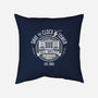 Hill Valley Preservation Society-none removable cover w insert throw pillow-DeepFriedArt