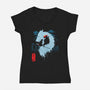 Hime-womens v-neck tee-idriu95