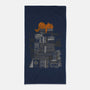 Hoard of Books-none beach towel-tobefonseca