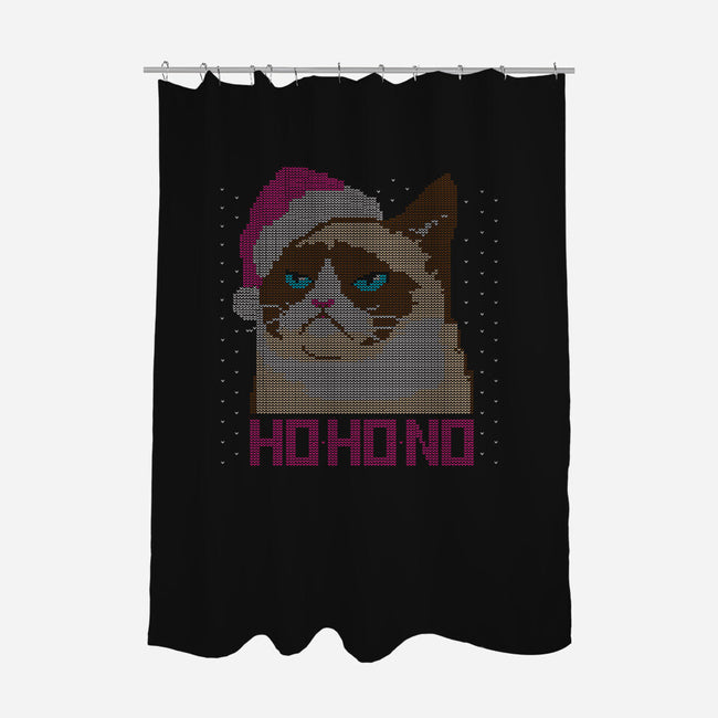Ho-Ho-No-none polyester shower curtain-aflagg