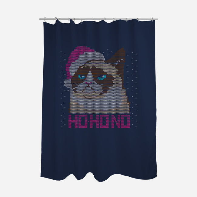 Ho-Ho-No-none polyester shower curtain-aflagg