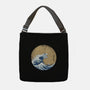 Hokusai Gojira-none adjustable tote-Mdk7