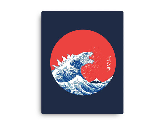 Hokusai Gojira-Variant