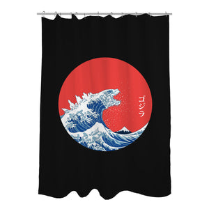 Hokusai Gojira-Variant