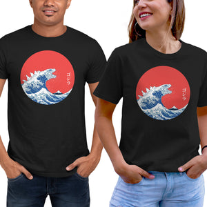 Hokusai Gojira-Variant