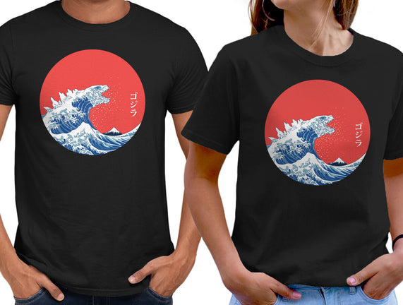 Hokusai Gojira-Variant