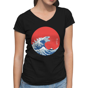 Hokusai Gojira-Variant