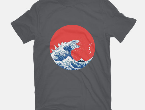 Hokusai Gojira-Variant