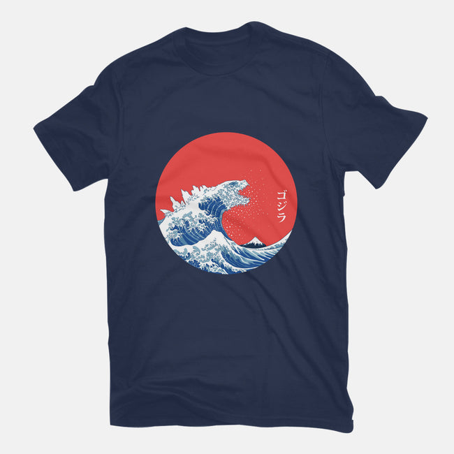 Hokusai Gojira-Variant-mens heavyweight tee-Mdk7