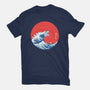 Hokusai Gojira-Variant-unisex basic tee-Mdk7