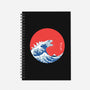 Hokusai Gojira-Variant-none dot grid notebook-Mdk7