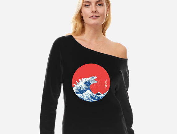 Hokusai Gojira-Variant